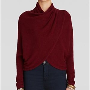 Free People Sugar Faux Wrap Sweater
